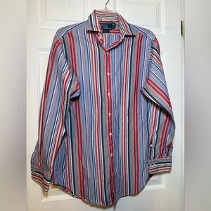 Polo Ralph Lauren Vintage Men’s 15 1/2 Neck 32-33 Sleeve Shirt Philip Button Up